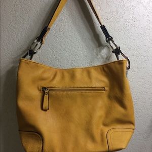 mustard colored purse